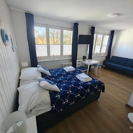 Gryfhaus - Admiralski, Blisko Plazy, Styl Marynistyczny, 19 M2, 2 - 4 Osoby Misdroy