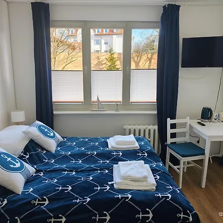 Gryfhaus - Admiralski, Blisko Plazy, Styl Marynistyczny, 19 M2, 2 - 4 Osoby * Misdroy